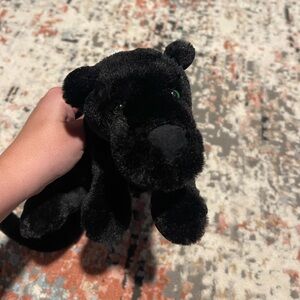 Jellycat Plush Black Panther Stuffed Animal Toy Laying Retired 12”